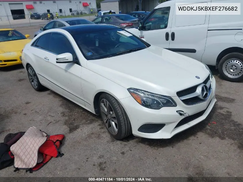 2014 Mercedes-Benz E 350 VIN: WDDKJ5KBXEF276682 Lot: 40471184