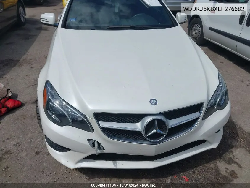 2014 Mercedes-Benz E 350 VIN: WDDKJ5KBXEF276682 Lot: 40471184