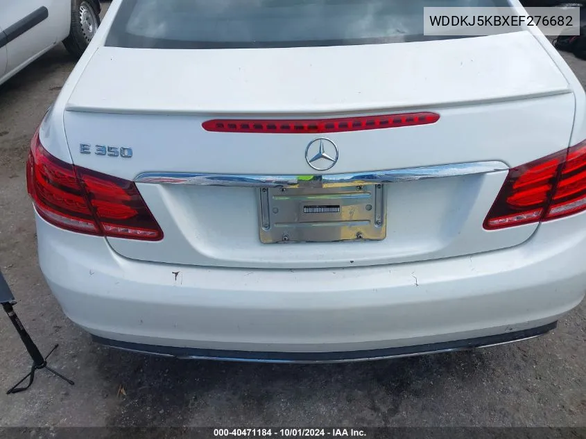 2014 Mercedes-Benz E 350 VIN: WDDKJ5KBXEF276682 Lot: 40471184