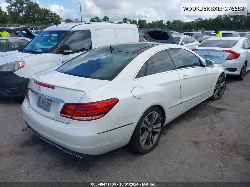 2014 Mercedes-Benz E 350 VIN: WDDKJ5KBXEF276682 Lot: 40471184