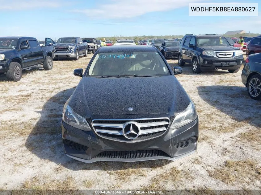 2014 Mercedes-Benz E 350 VIN: WDDHF5KB8EA880627 Lot: 40473346