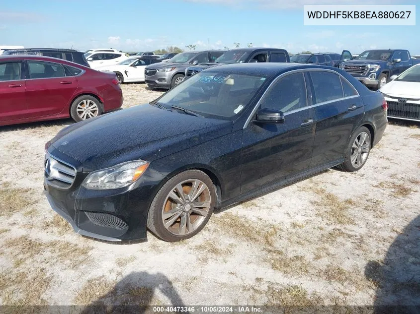 2014 Mercedes-Benz E 350 VIN: WDDHF5KB8EA880627 Lot: 40473346