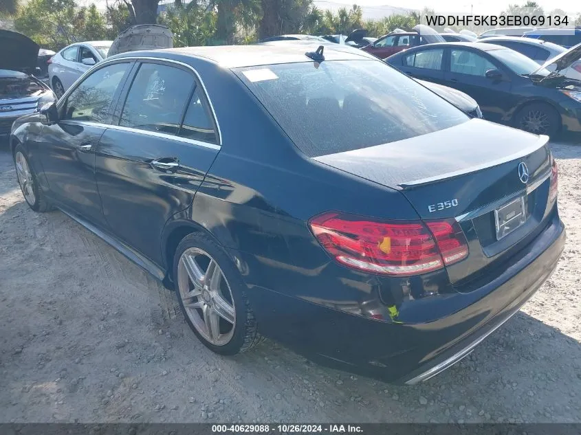 2014 Mercedes-Benz E 350 VIN: WDDHF5KB3EB069134 Lot: 40629088