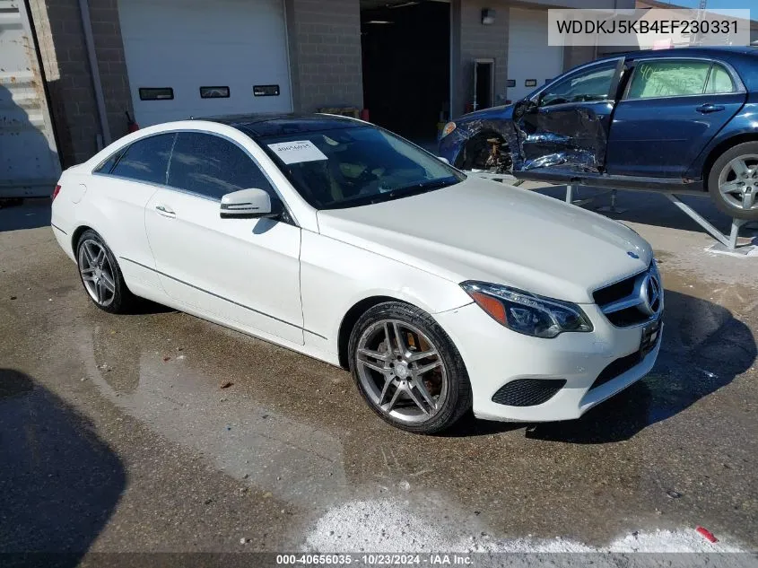 2014 Mercedes-Benz E 350 VIN: WDDKJ5KB4EF230331 Lot: 40656035