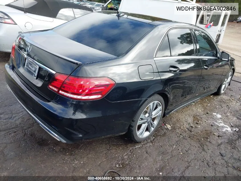 2014 Mercedes-Benz E 350 VIN: WDDHF5KB0EA902846 Lot: 40658692