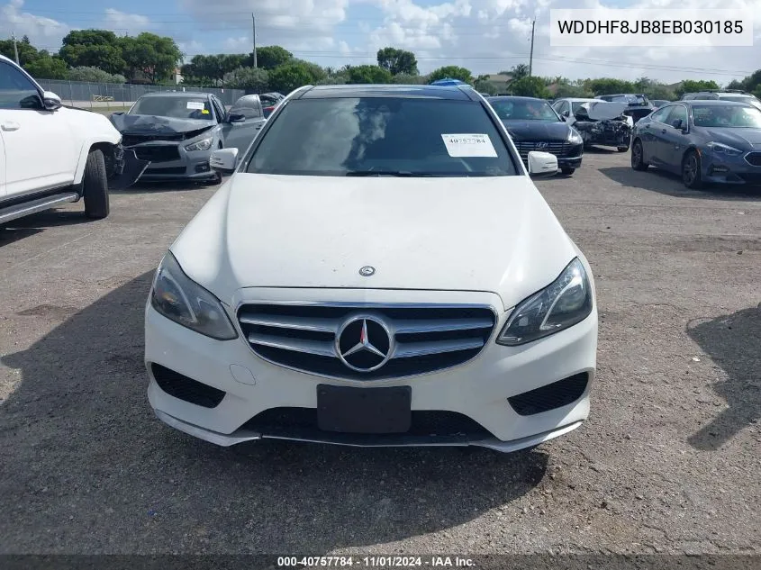 2014 Mercedes-Benz E 350 4Matic VIN: WDDHF8JB8EB030185 Lot: 40757784