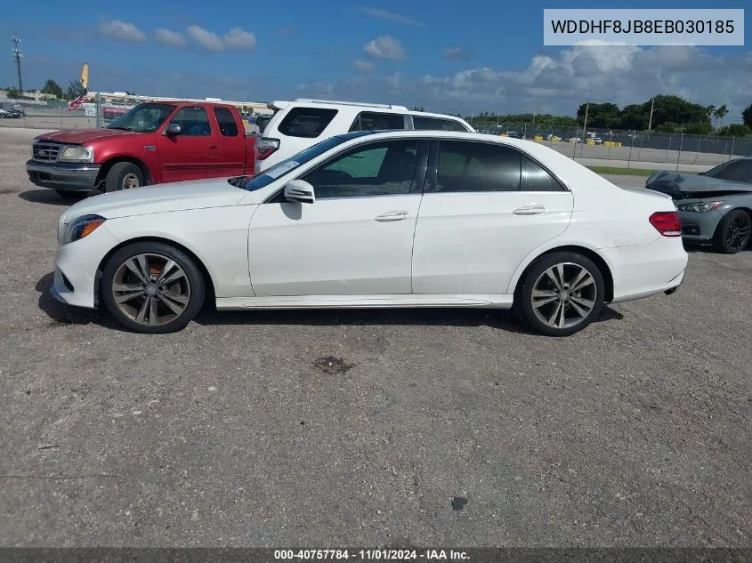 2014 Mercedes-Benz E 350 4Matic VIN: WDDHF8JB8EB030185 Lot: 40757784