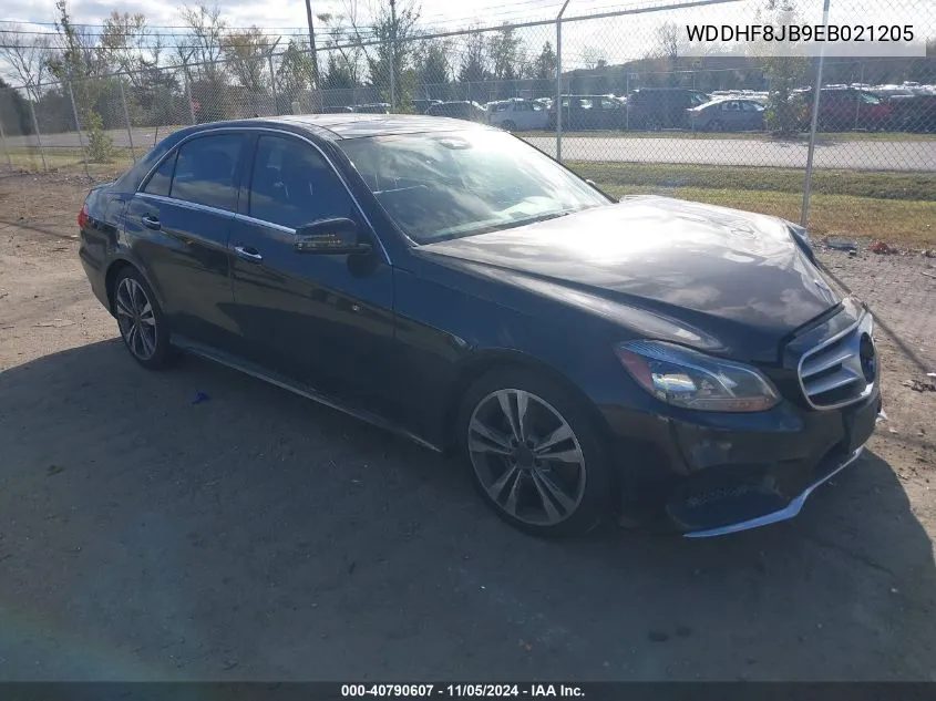 2014 Mercedes-Benz E 350 4Matic VIN: WDDHF8JB9EB021205 Lot: 40790607