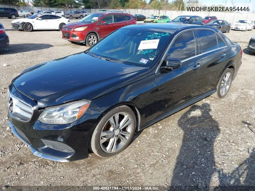 2014 Mercedes-Benz E 350 VIN: WDDHF5KB2EA954446 Lot: 40831794