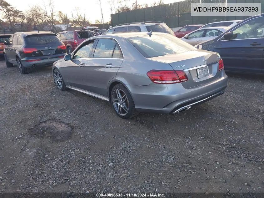 2014 Mercedes-Benz E 550 4Matic VIN: WDDHF9BB9EA937893 Lot: 40898533