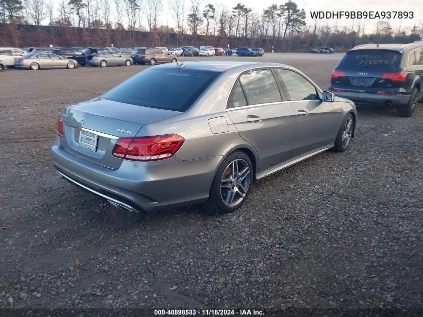 2014 Mercedes-Benz E 550 4Matic VIN: WDDHF9BB9EA937893 Lot: 40898533