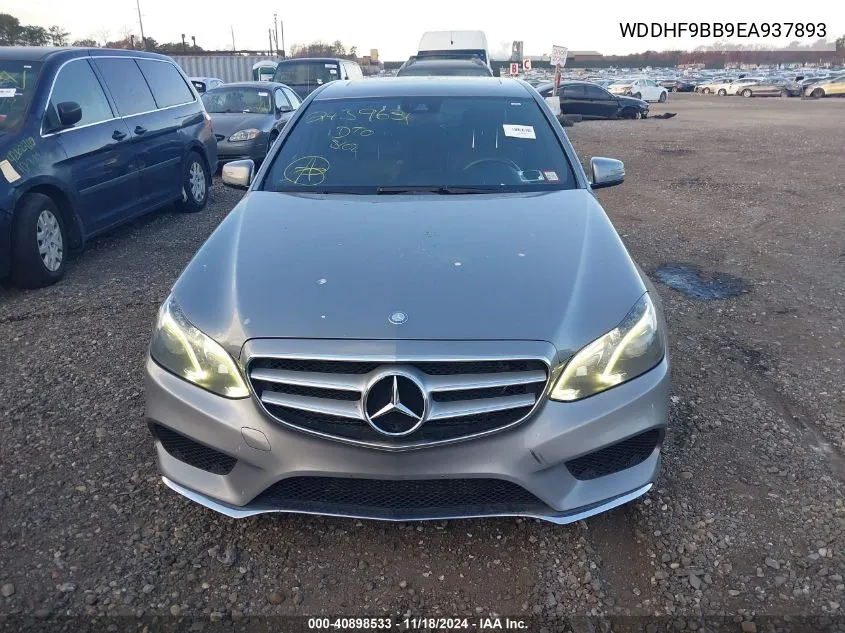 2014 Mercedes-Benz E 550 4Matic VIN: WDDHF9BB9EA937893 Lot: 40898533