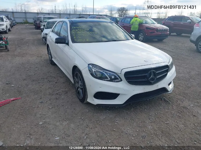 WDDHF6HB9FB121431 2015 Mercedes-Benz E-Class