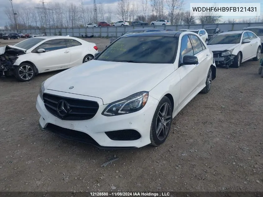 WDDHF6HB9FB121431 2015 Mercedes-Benz E-Class