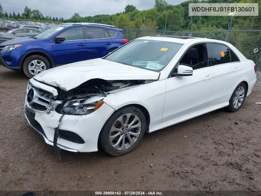 2015 Mercedes-Benz E 350 4Matic VIN: WDDHF8JB1FB130601 Lot: 39950142