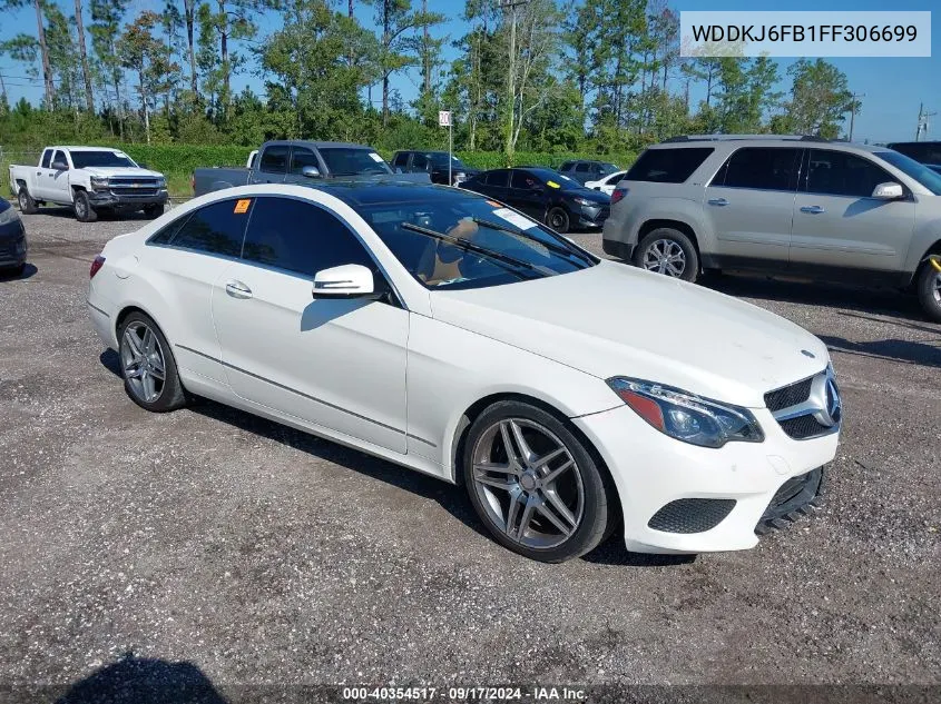 2015 Mercedes-Benz E 400 VIN: WDDKJ6FB1FF306699 Lot: 40354517