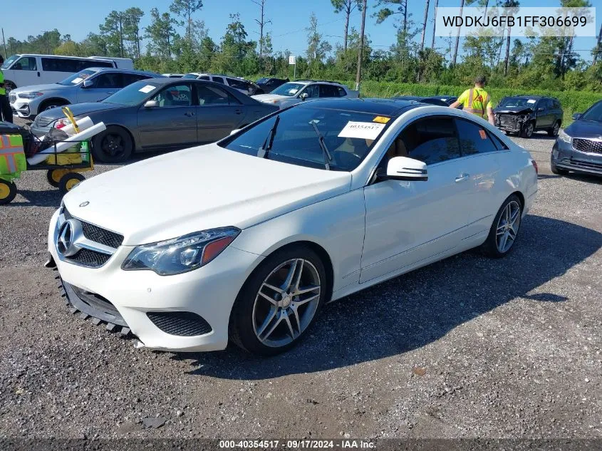 2015 Mercedes-Benz E 400 VIN: WDDKJ6FB1FF306699 Lot: 40354517