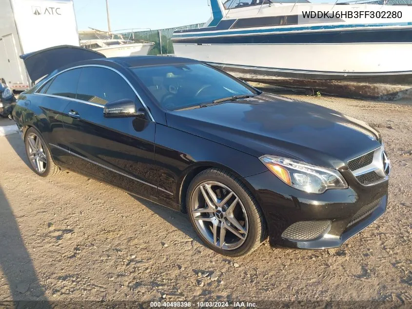 2015 Mercedes-Benz E 400 4Matic VIN: WDDKJ6HB3FF302280 Lot: 40498398