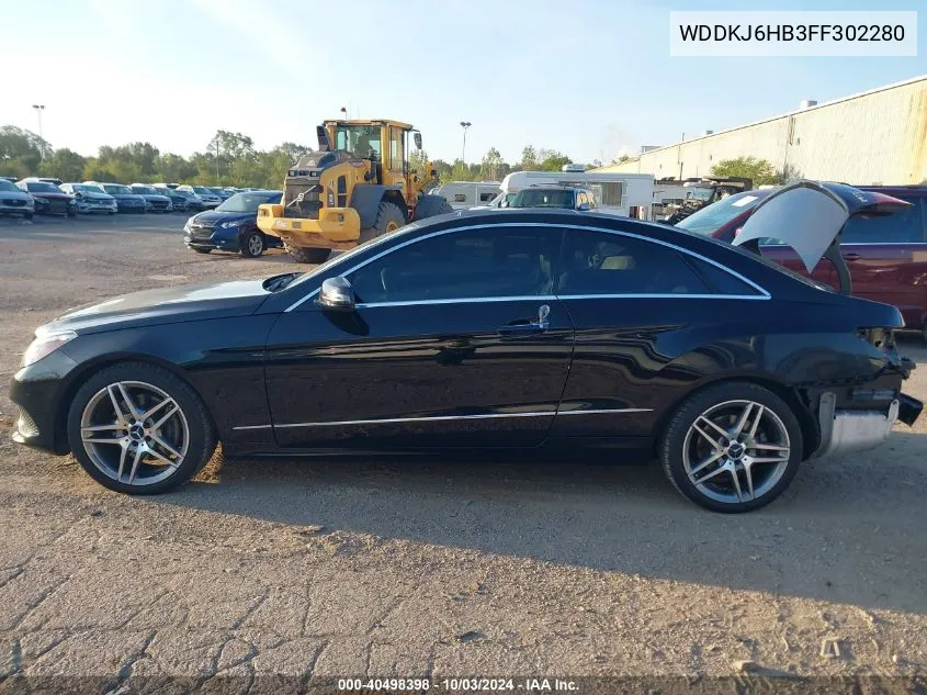 2015 Mercedes-Benz E 400 4Matic VIN: WDDKJ6HB3FF302280 Lot: 40498398