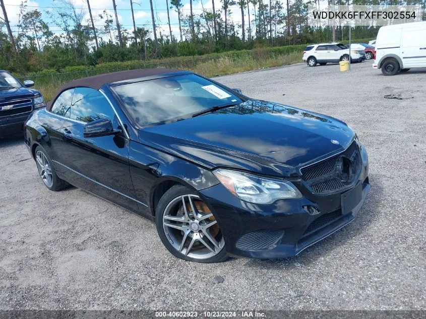 2015 Mercedes-Benz E 400 VIN: WDDKK6FFXFF302554 Lot: 40602923