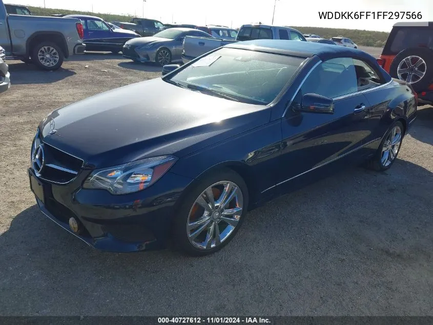 2015 Mercedes-Benz E 400 VIN: WDDKK6FF1FF297566 Lot: 40727612