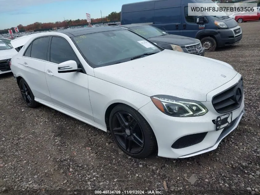 2015 Mercedes-Benz E 350 4Matic VIN: WDDHF8JB7FB163506 Lot: 40734709