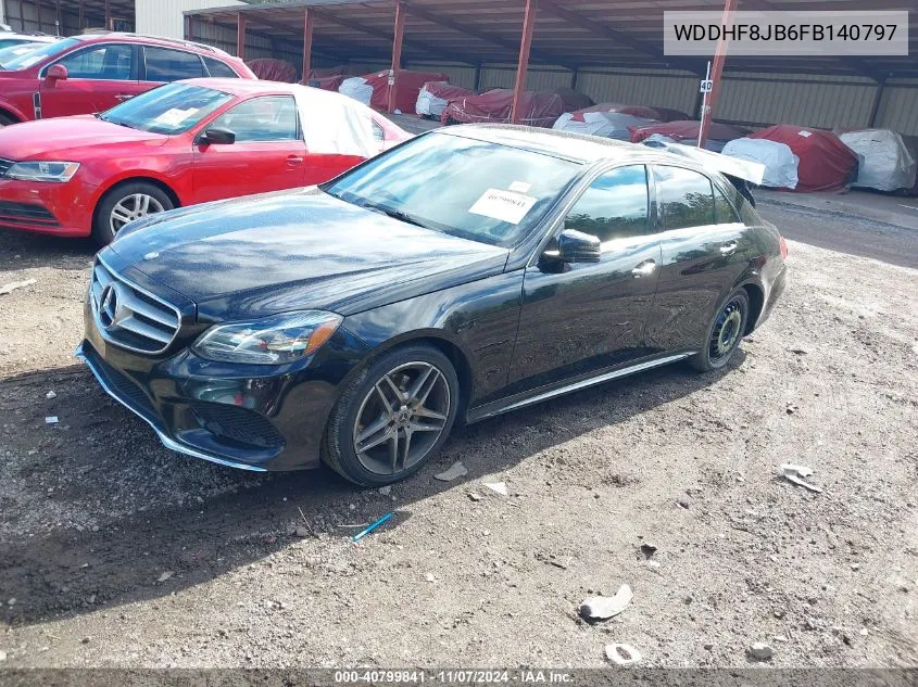 2015 Mercedes-Benz E 350 4Matic VIN: WDDHF8JB6FB140797 Lot: 40799841