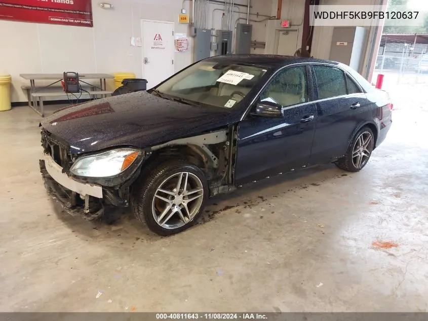 WDDHF5KB9FB120637 2015 Mercedes-Benz E 350