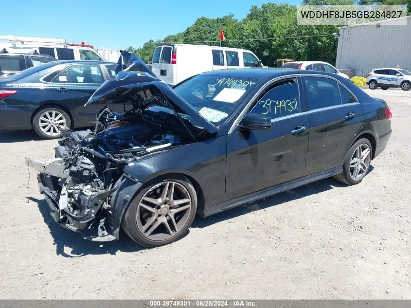 2016 Mercedes-Benz E 350 4Matic VIN: WDDHF8JB5GB284827 Lot: 39749301