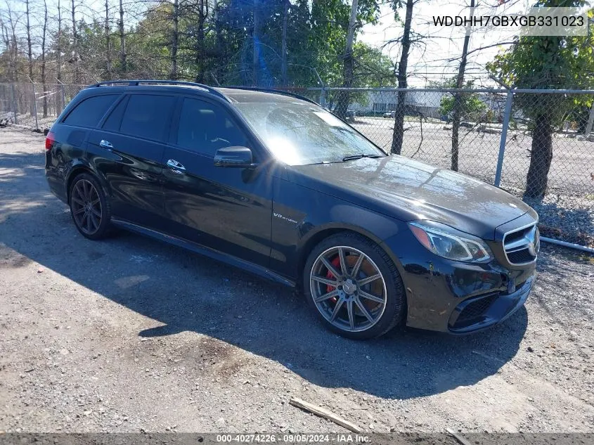 2016 Mercedes-Benz Amg E 63 S 4Matic VIN: WDDHH7GBXGB331023 Lot: 40274226