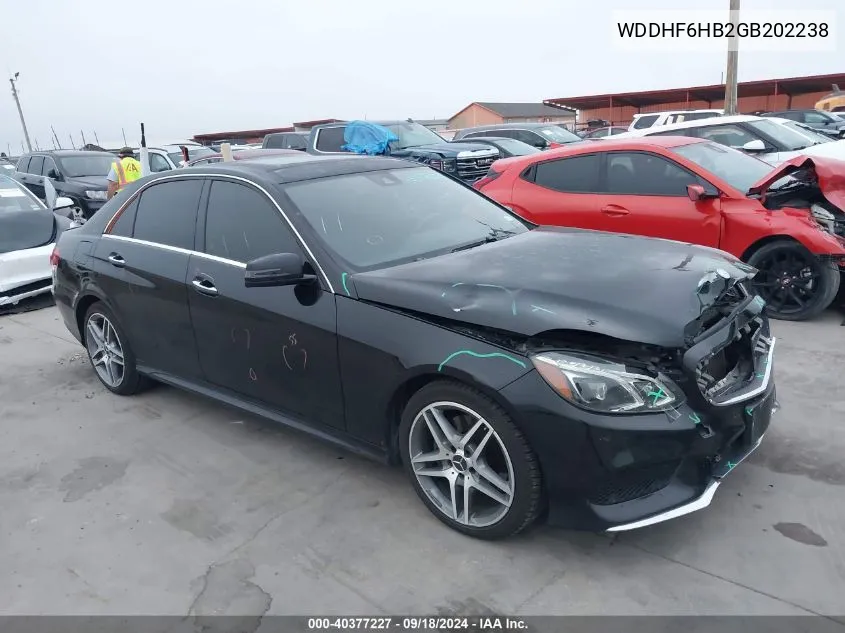 WDDHF6HB2GB202238 2016 Mercedes-Benz E 400 400 4Matic