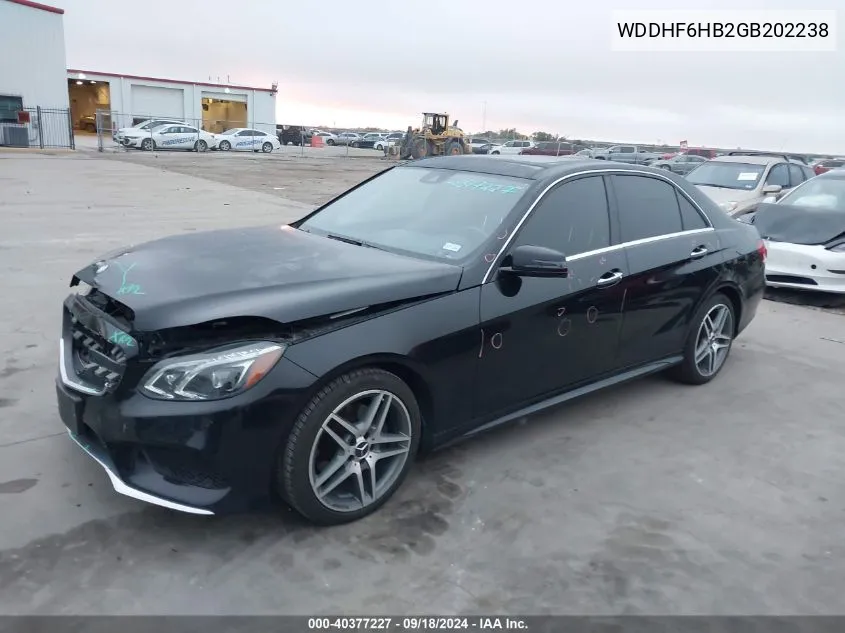 WDDHF6HB2GB202238 2016 Mercedes-Benz E 400 400 4Matic