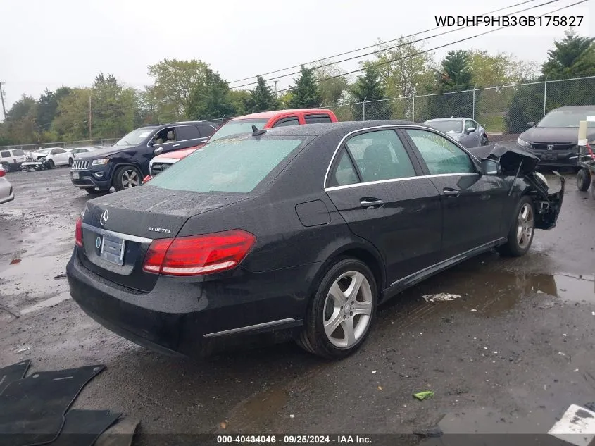 2016 Mercedes-Benz E 250 Bluetec 4Matic VIN: WDDHF9HB3GB175827 Lot: 40434046