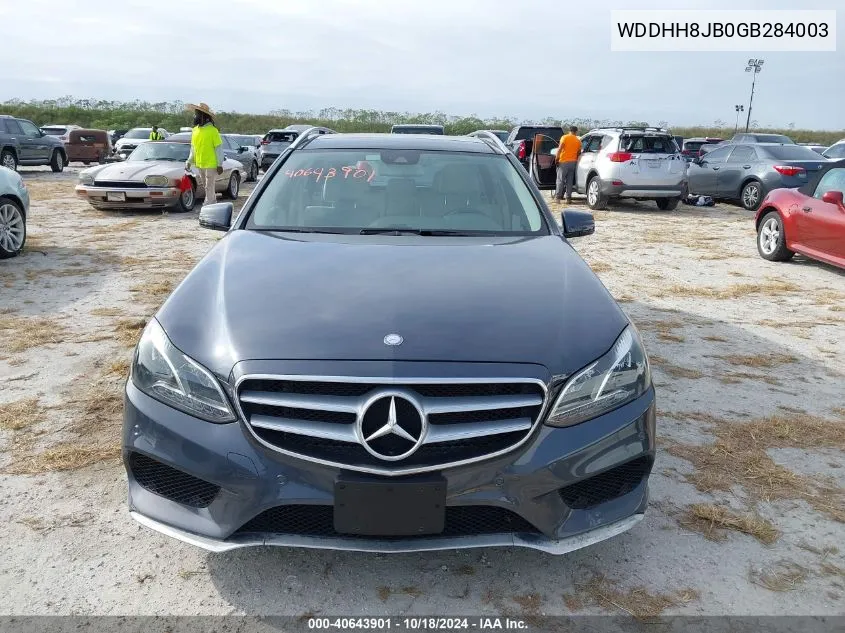 2016 Mercedes-Benz E 350 4Matic VIN: WDDHH8JB0GB284003 Lot: 40643901