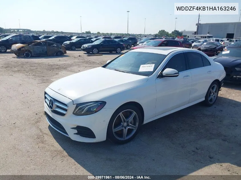 2017 Mercedes-Benz E 300 4Matic VIN: WDDZF4KB1HA163246 Lot: 39971961