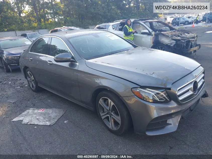 WDDZF4KB8HA260234 2017 Mercedes-Benz E 300 4Matic