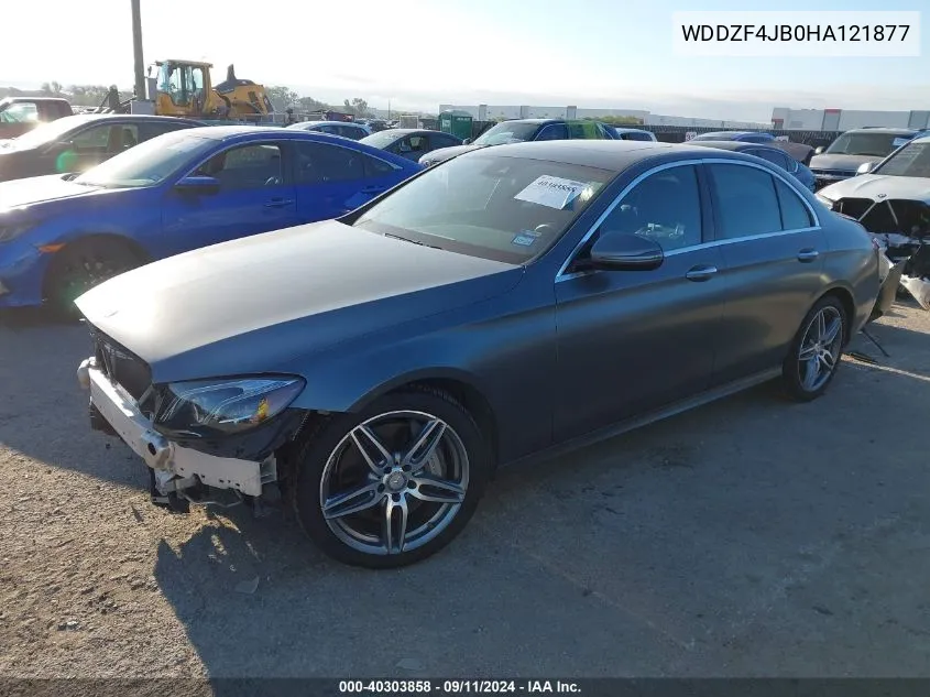 2017 Mercedes-Benz E 300 300 VIN: WDDZF4JB0HA121877 Lot: 40303858