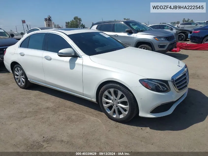 WDDZF4JB9HA222545 2017 Mercedes-Benz E 300