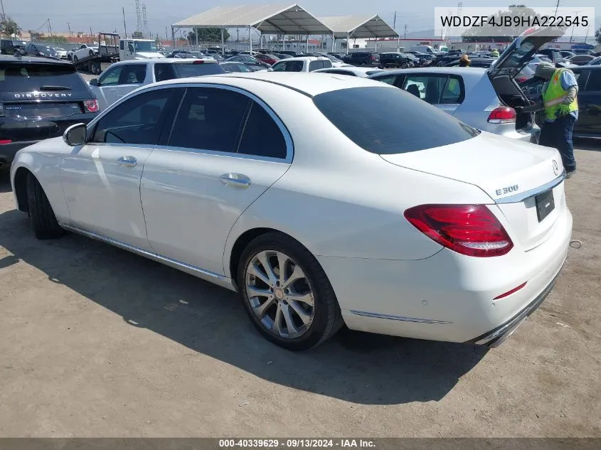 WDDZF4JB9HA222545 2017 Mercedes-Benz E 300