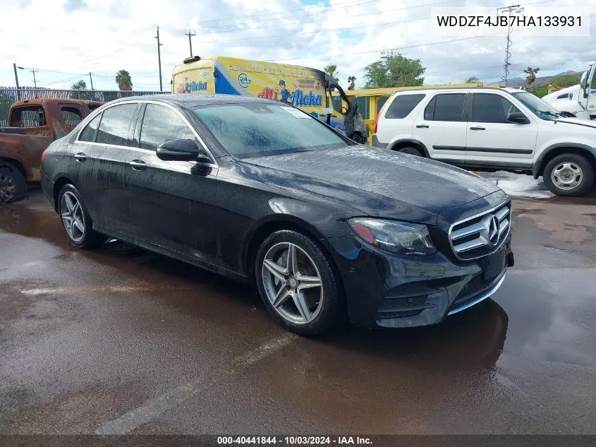 2017 Mercedes-Benz E 300 VIN: WDDZF4JB7HA133931 Lot: 40441844