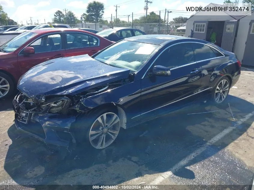 2017 Mercedes-Benz E 400 4Matic VIN: WDDKJ6HB9HF352474 Lot: 40494802