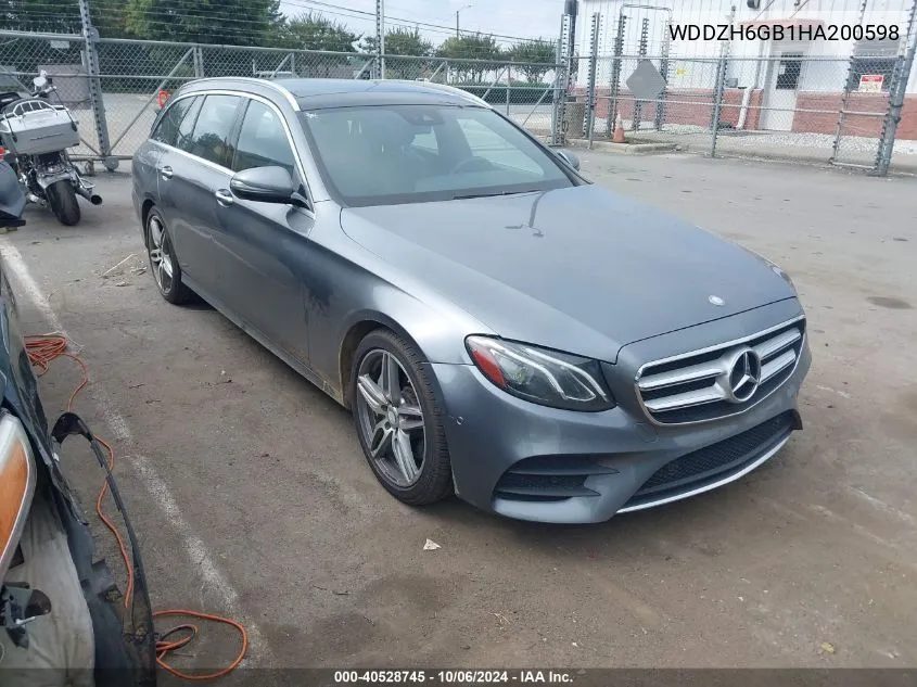 2017 Mercedes-Benz E 400 4Matic VIN: WDDZH6GB1HA200598 Lot: 40528745