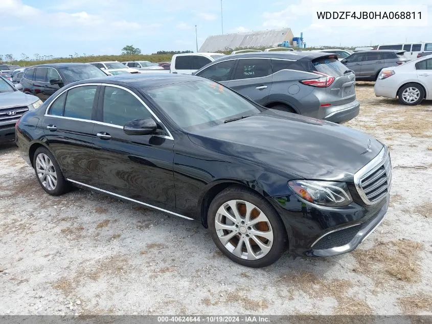 2017 Mercedes-Benz E 300 VIN: WDDZF4JB0HA068811 Lot: 40624644