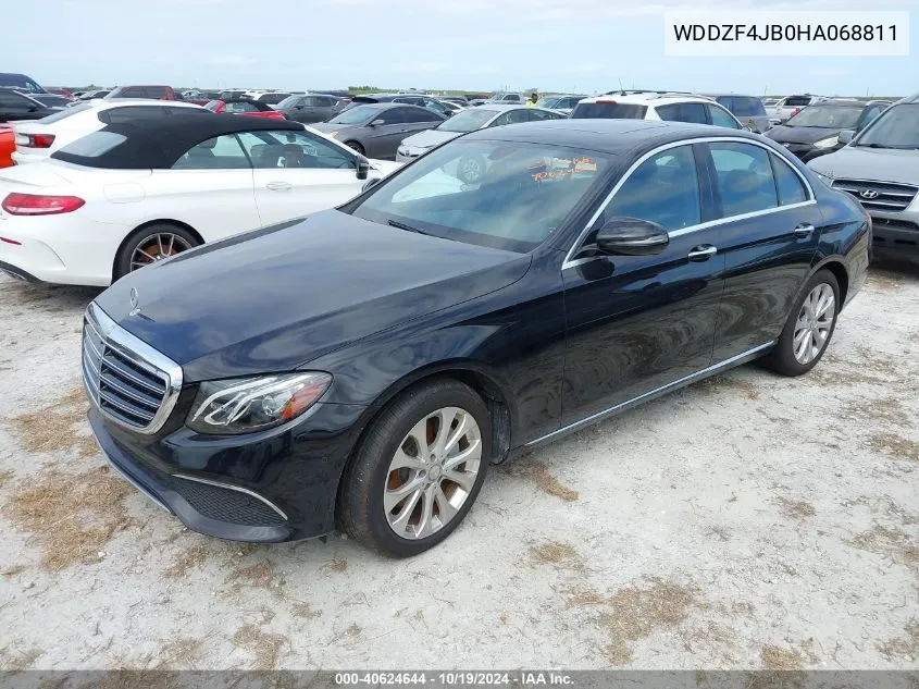 2017 Mercedes-Benz E 300 VIN: WDDZF4JB0HA068811 Lot: 40624644