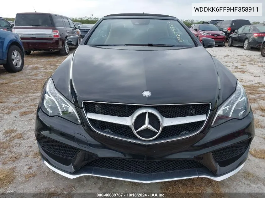 2017 Mercedes-Benz E 400 VIN: WDDKK6FF9HF358911 Lot: 40639767