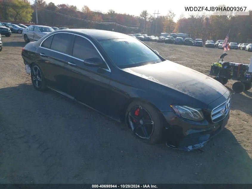 2017 Mercedes-Benz E 300 VIN: WDDZF4JB9HA009367 Lot: 40698944