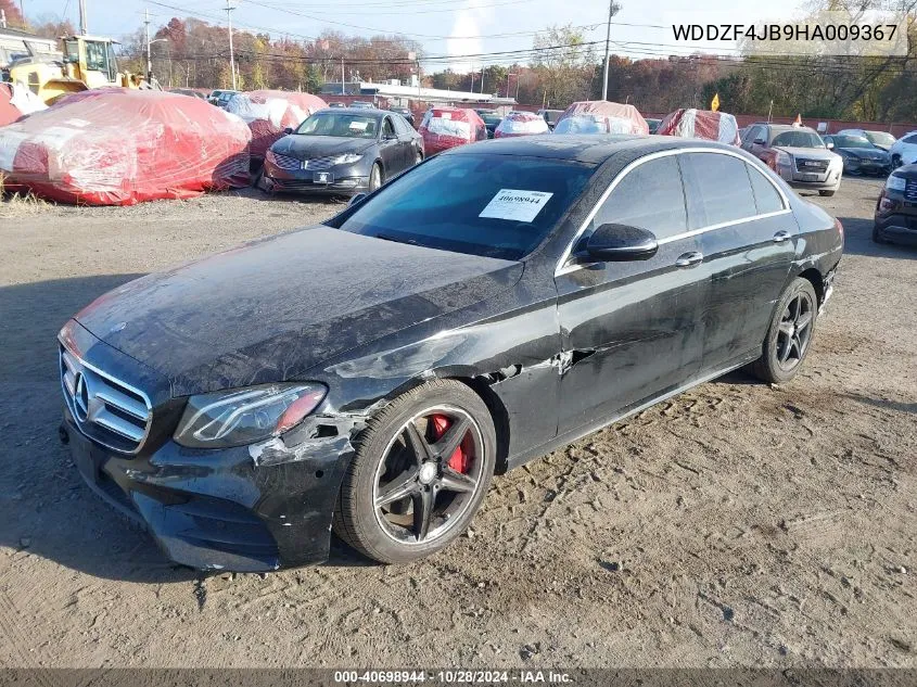 2017 Mercedes-Benz E 300 VIN: WDDZF4JB9HA009367 Lot: 40698944