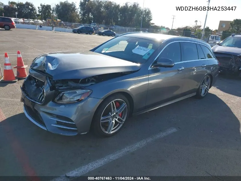 2017 Mercedes-Benz E 400 4Matic VIN: WDDZH6GB3HA253447 Lot: 40767463