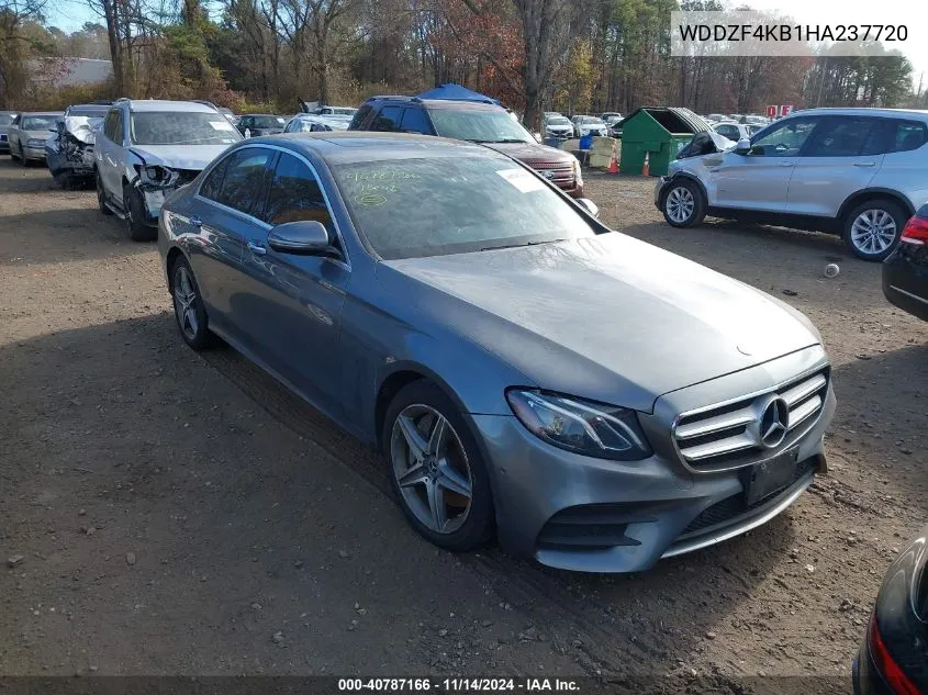 WDDZF4KB1HA237720 2017 Mercedes-Benz E 300 4Matic