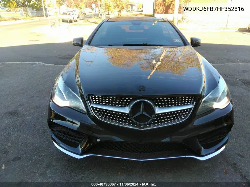 2017 Mercedes-Benz E 400 VIN: WDDKJ6FB7HF352816 Lot: 40796067